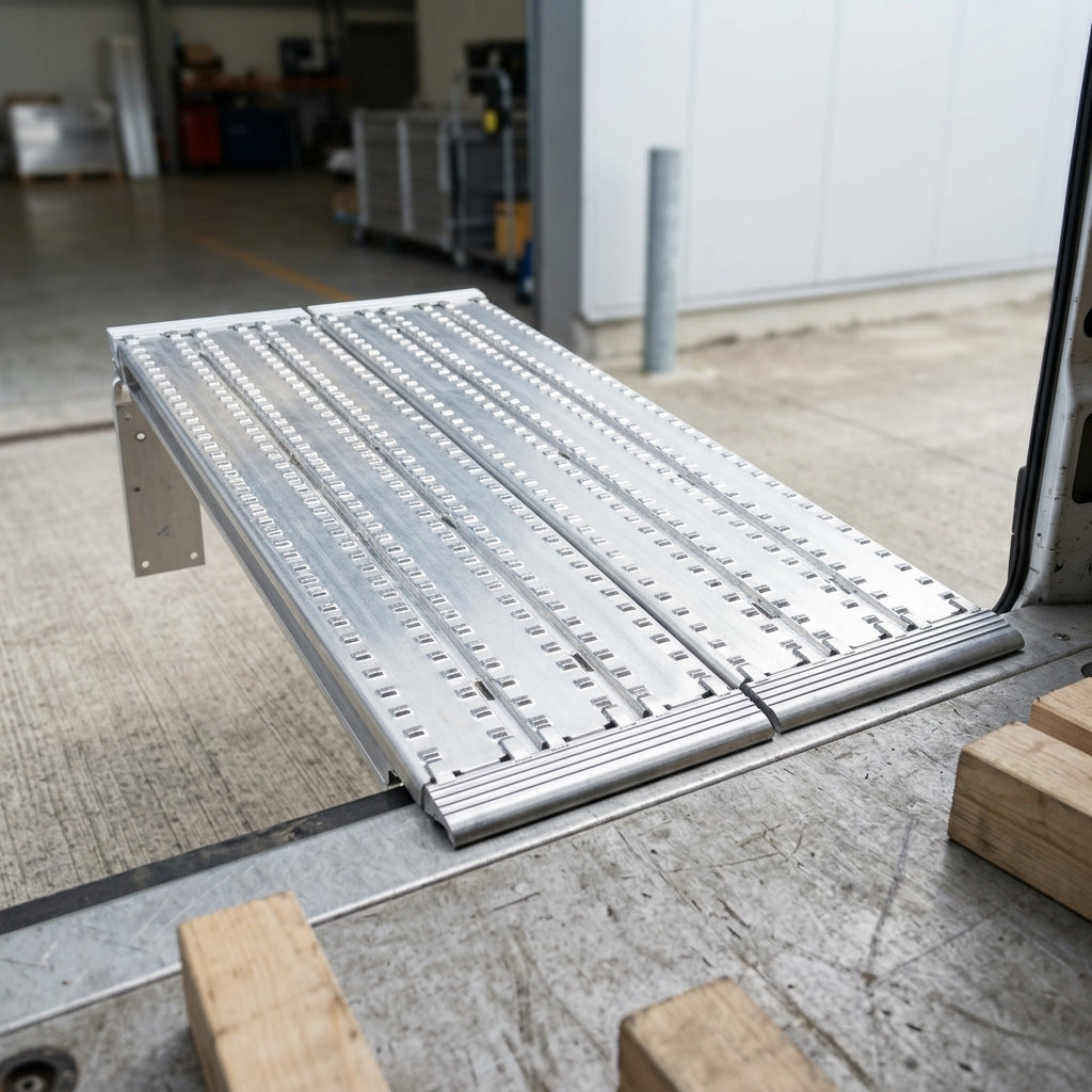 2500mm x 450mm Heavy Duty Loading Ramps 34000kg Capacity (view 2)