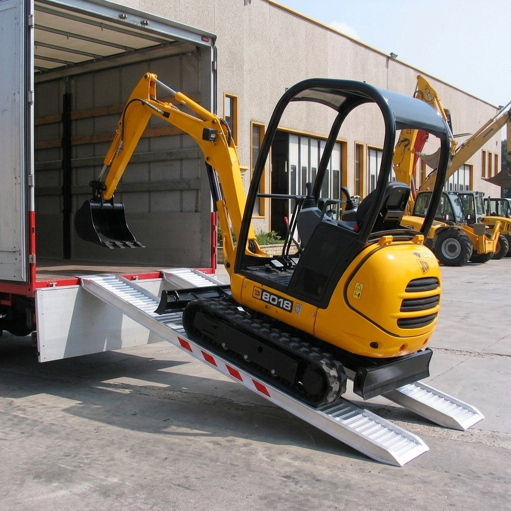 4500mm Loading Ramp Aluminium 1800kg Capacity