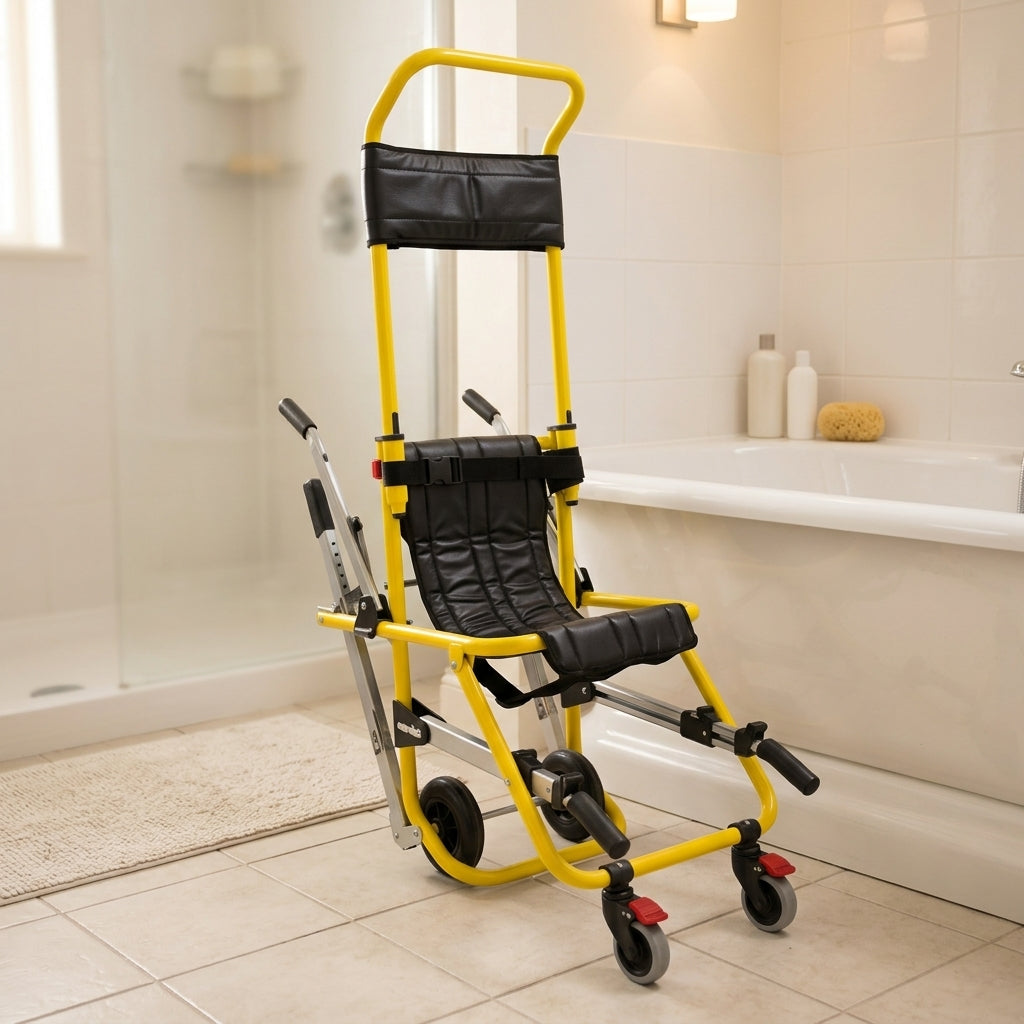 Evacuation Chair 250kg Capacity Lightweight Folding Frame