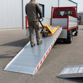 4000mm Extra Wide Aluminium Loading Ramps 800kg Capacity