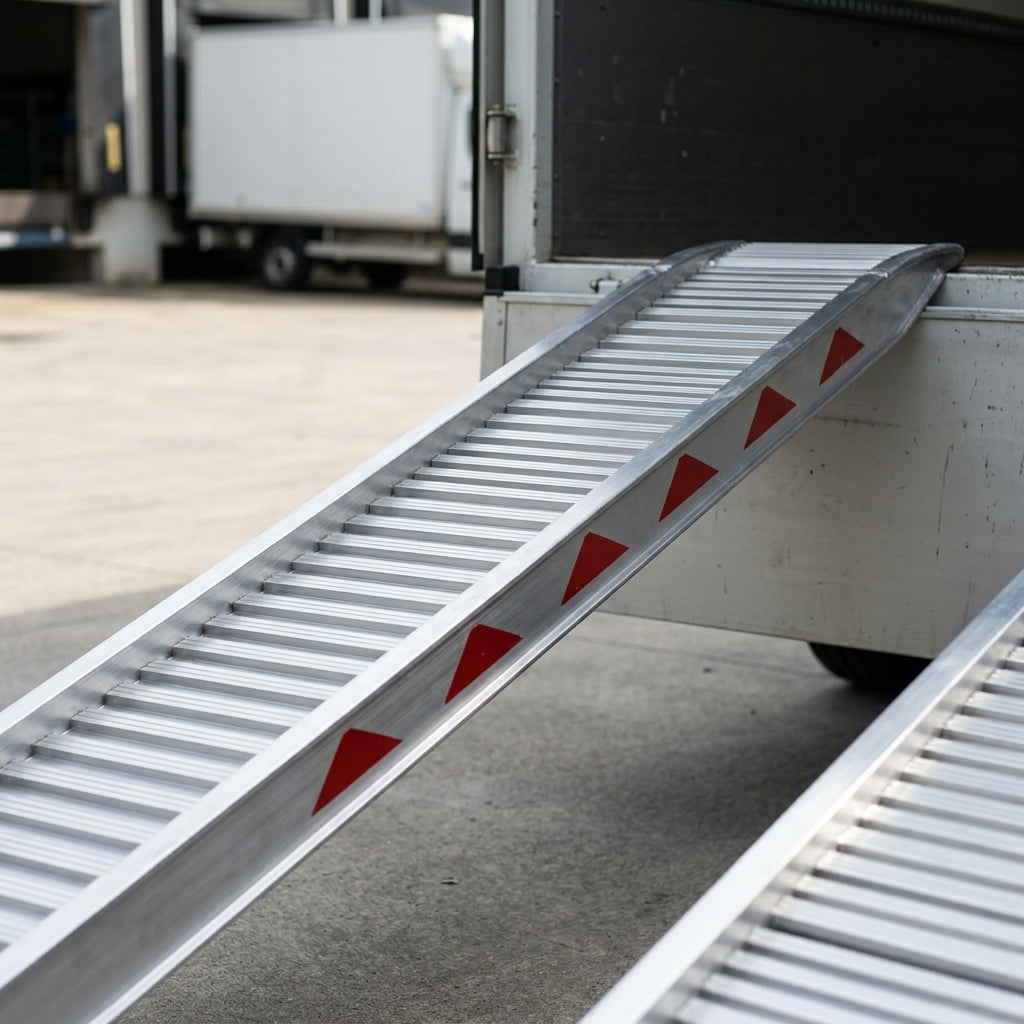 3000mm x 400mm Aluminium Loading Ramps 2500kg Capacity (view 2)