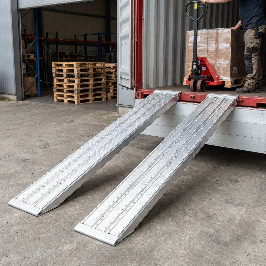 3000mm x 390mm Heavy Duty Aluminium Loading Ramps