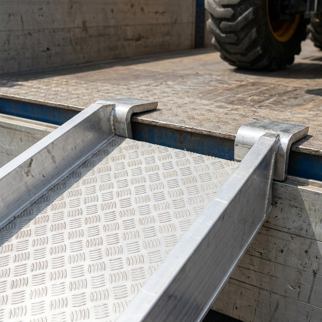3000mm Loading Ramp Aluminium Extra Wide 8500kg Capacity (view 2)