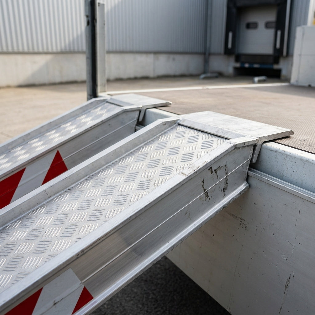 3000mm x 400mm Aluminium Loading Ramps 6000kg Capacity (view 2)