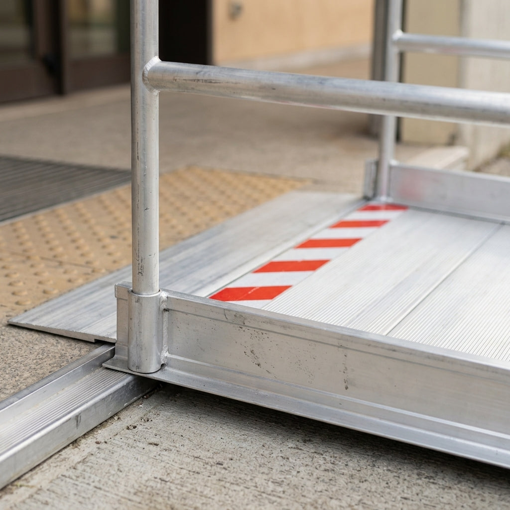 3255mm Vehicle Gangway with Handrails (view 2)