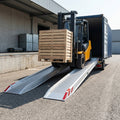 5500mm x 510mm Aluminium Loading Ramps 5070kg Capacity
