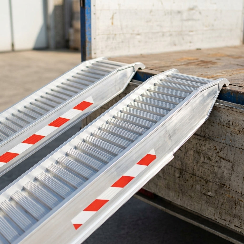 Loading Ramps 2500-5000mm Aluminium 8000kg Capacity (view 2)