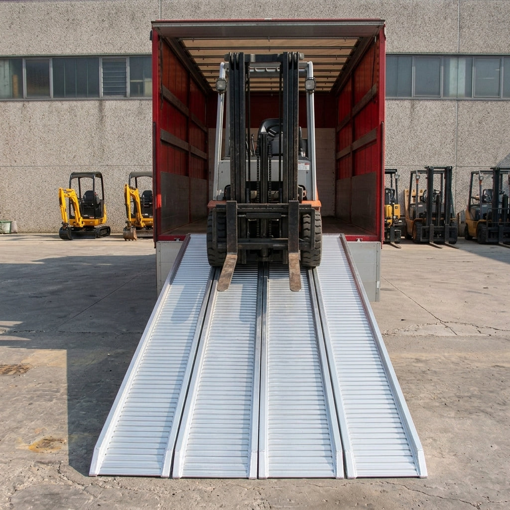 4500mm Loading Ramp Aluminium Extra Wide 2750kg Capacity