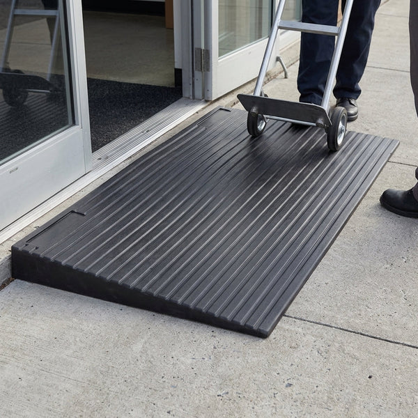 Up to 100mm High Rubber Threshold and Container Ramps
