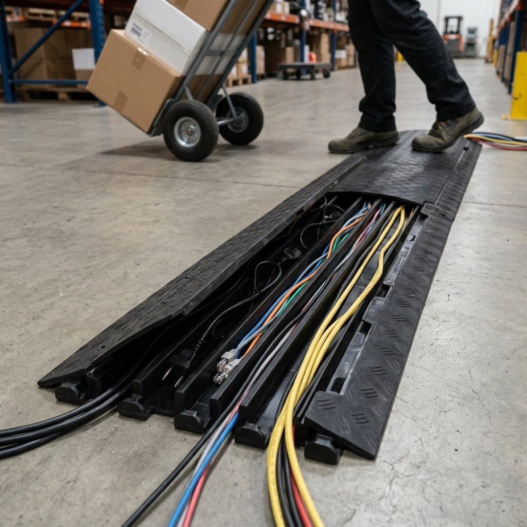 6-Channel Cable Ramp - Low Profile