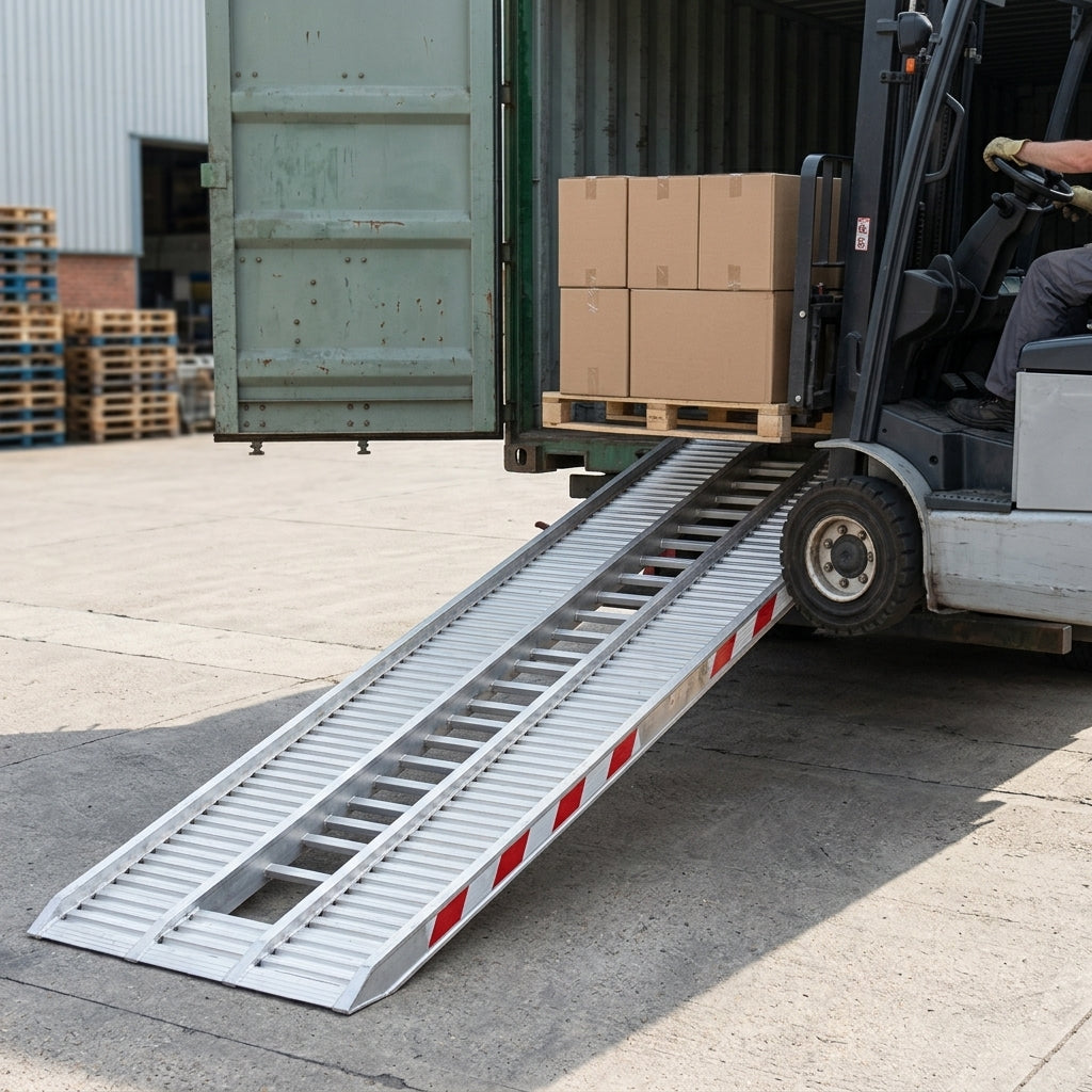 5000mm Aluminium Loading Ramps 1500kg Capacity