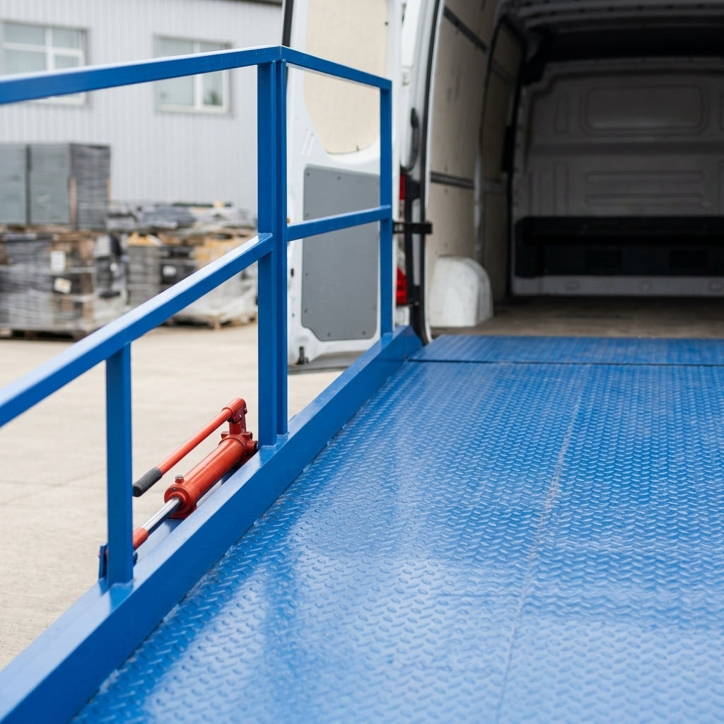 Yard Ramp with Handrails - 15000kg Capacity (view 2)