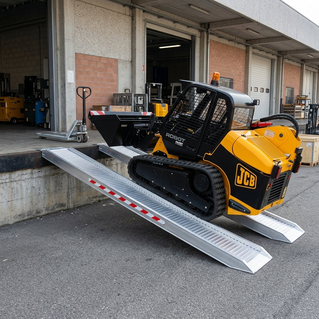 3000mm Aluminium Loading Ramps 14000kg Capacity