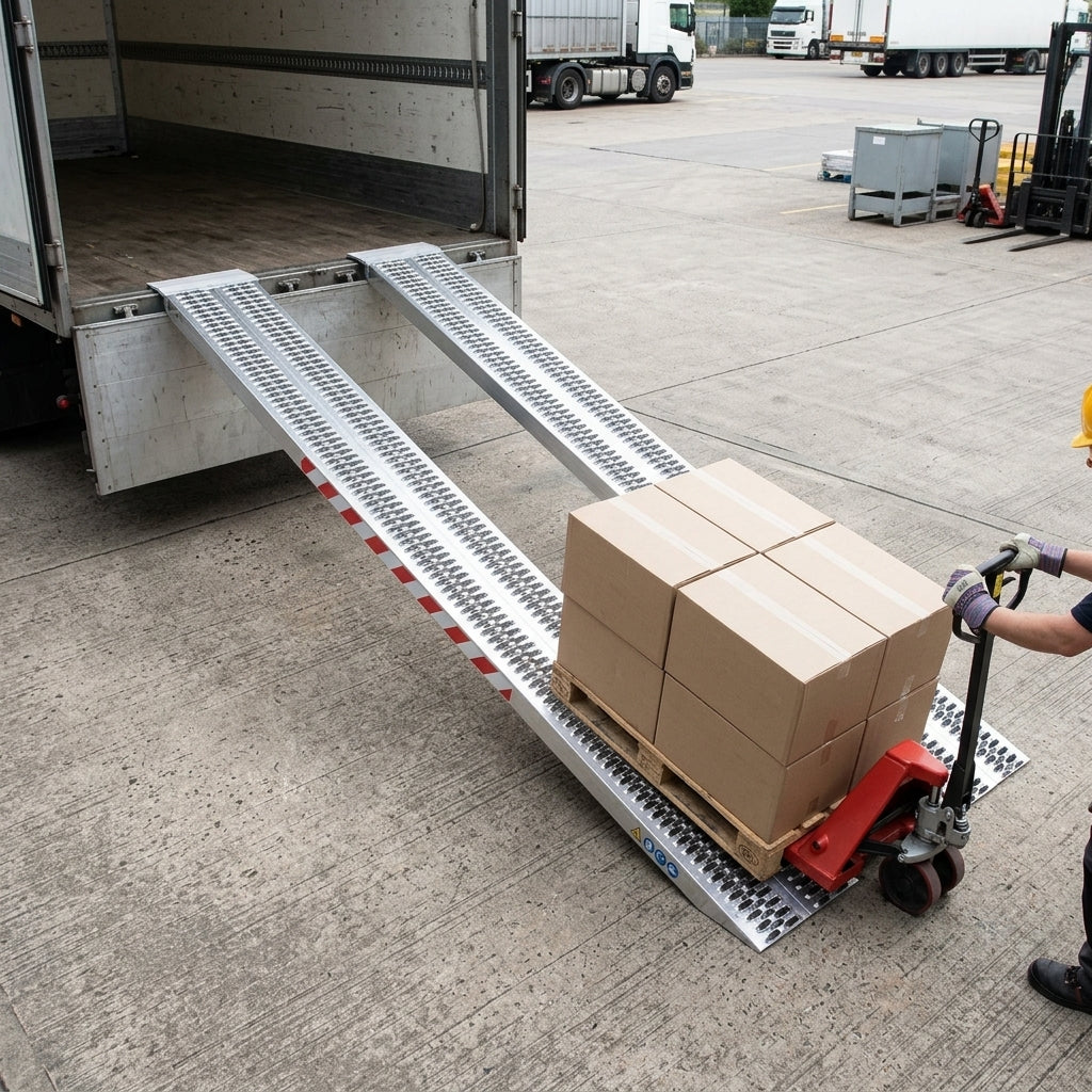 3500mm Loading Ramps Aluminium 1500kg Capacity