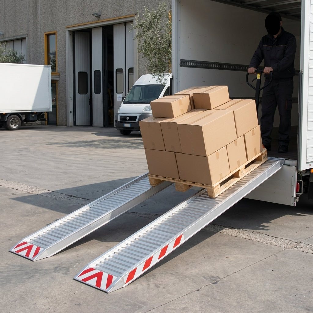 3500mm Aluminium Loading Ramps 1000kg Capacity