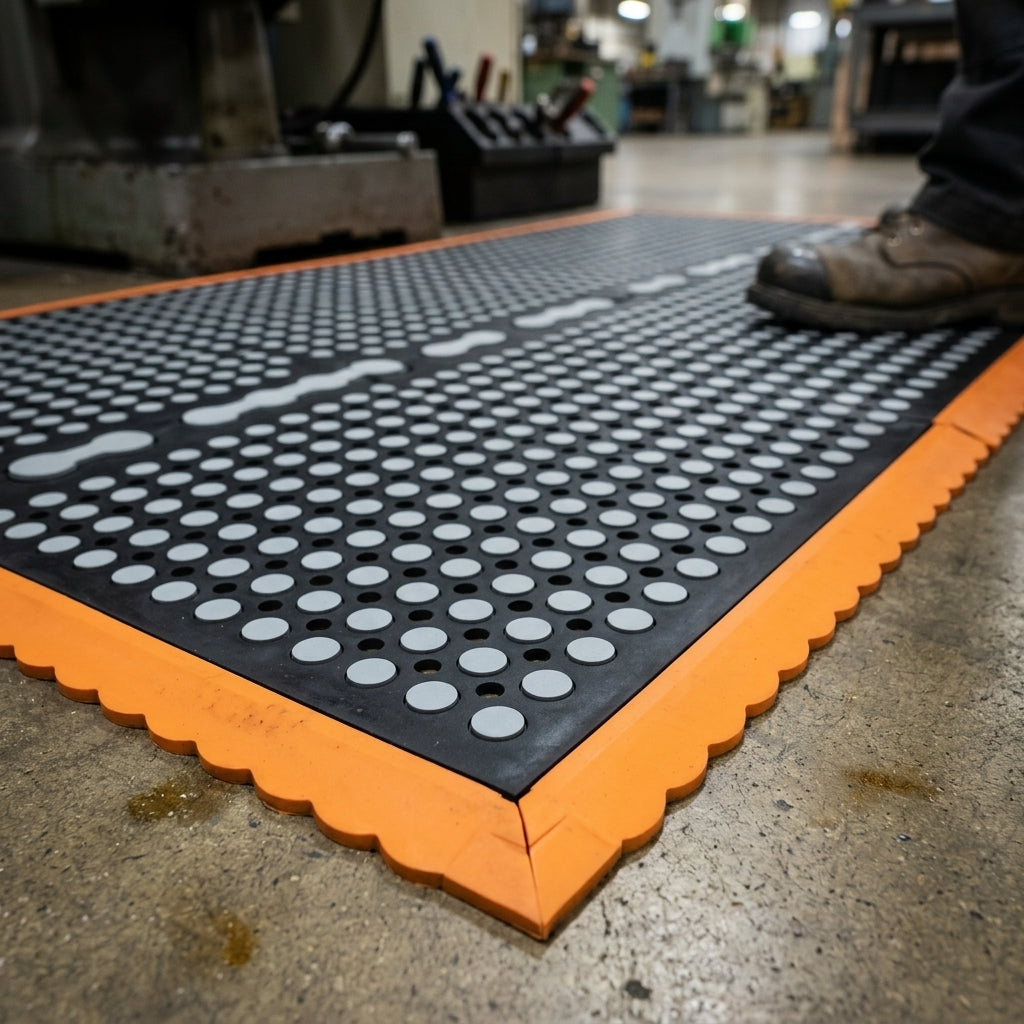 91 cm x 152 cm Safety Stance Nitrile Mat (view 2)