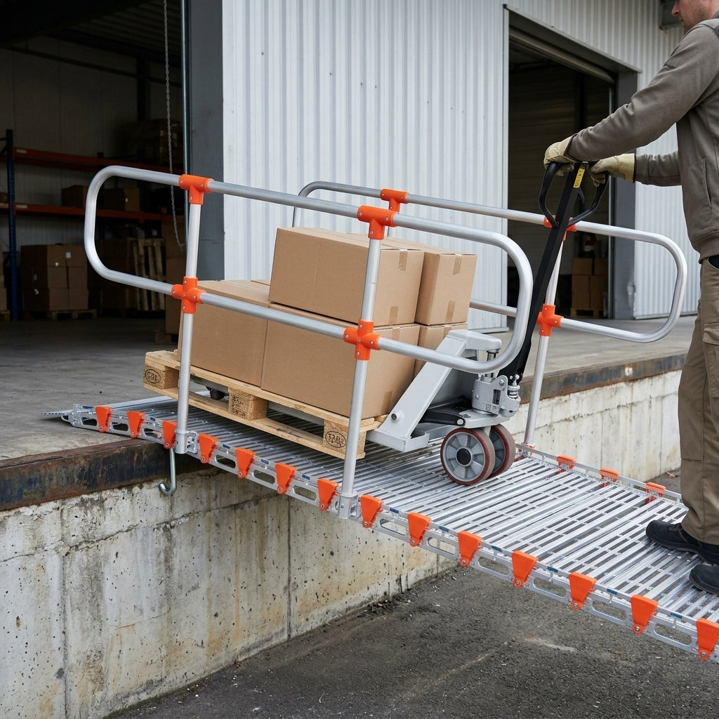 RollAble Handrails 1 or 2 Rail Options