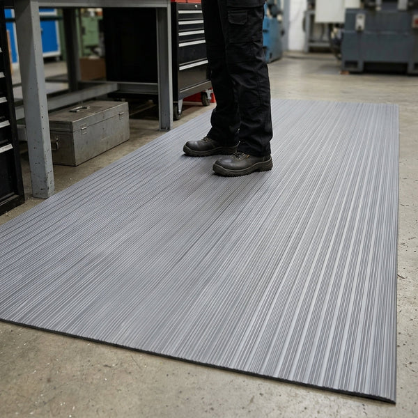 183cm x 60/91/122cm Anti-Fatigue Mat Grey