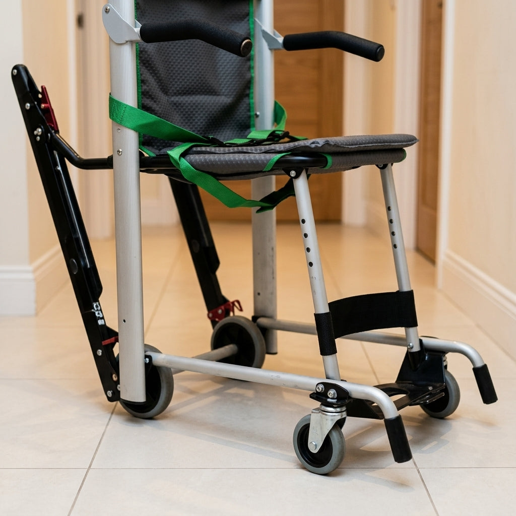 Evacuation Chair with Harness and Comfort Features (view 2)