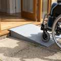 500mm Wide Single Rubber Threshold Ramp 74mm High
