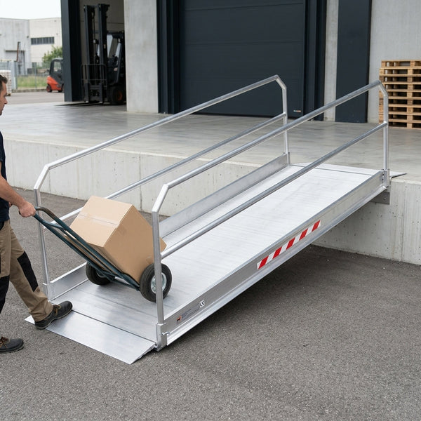 3255mm Vehicle Gangway with Handrails