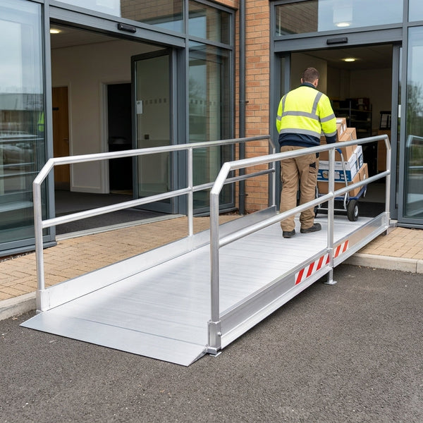 1260mm x 1250mm Vehicle Gangway with 1500kg Capacity
