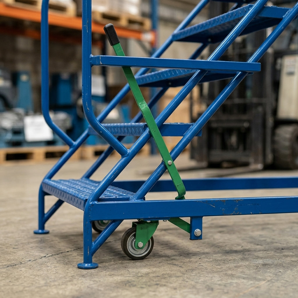 1000-1800mm Truck Dock Platform Steps (view 2)
