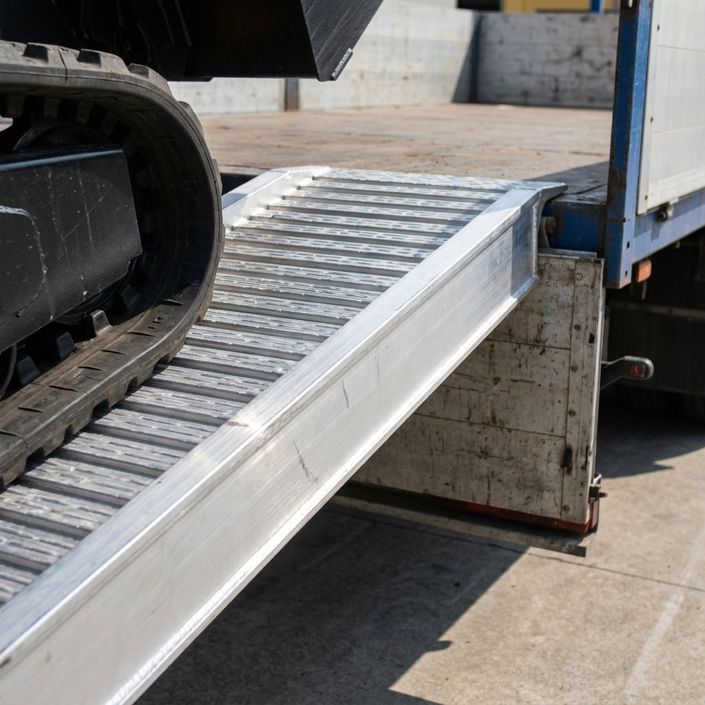 2500mm Loading Ramp Aluminium 9000kg Capacity (view 2)