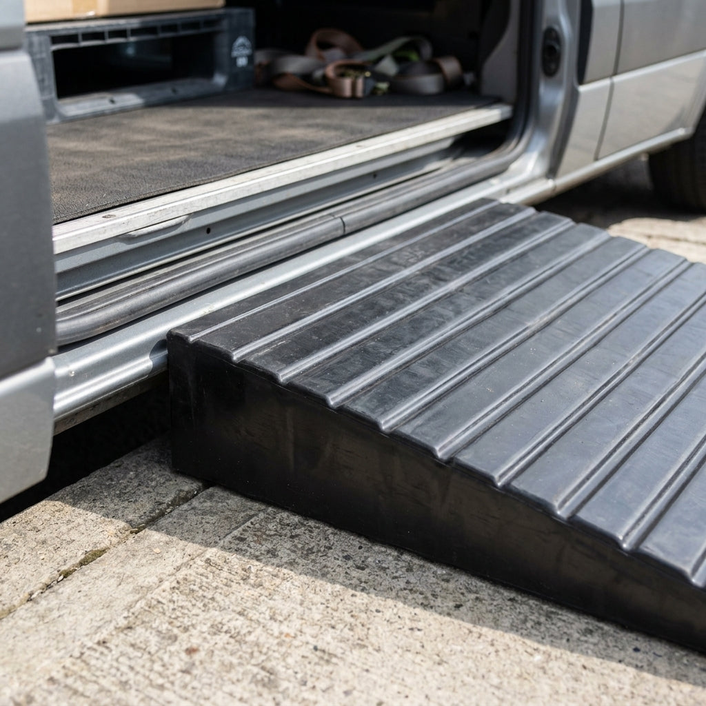74mm - 100mm Rubber Ramps for Vehicles and Equipment (view 2)