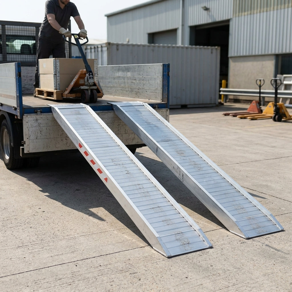 3000mm Aluminium Loading Ramps 7000kg Capacity