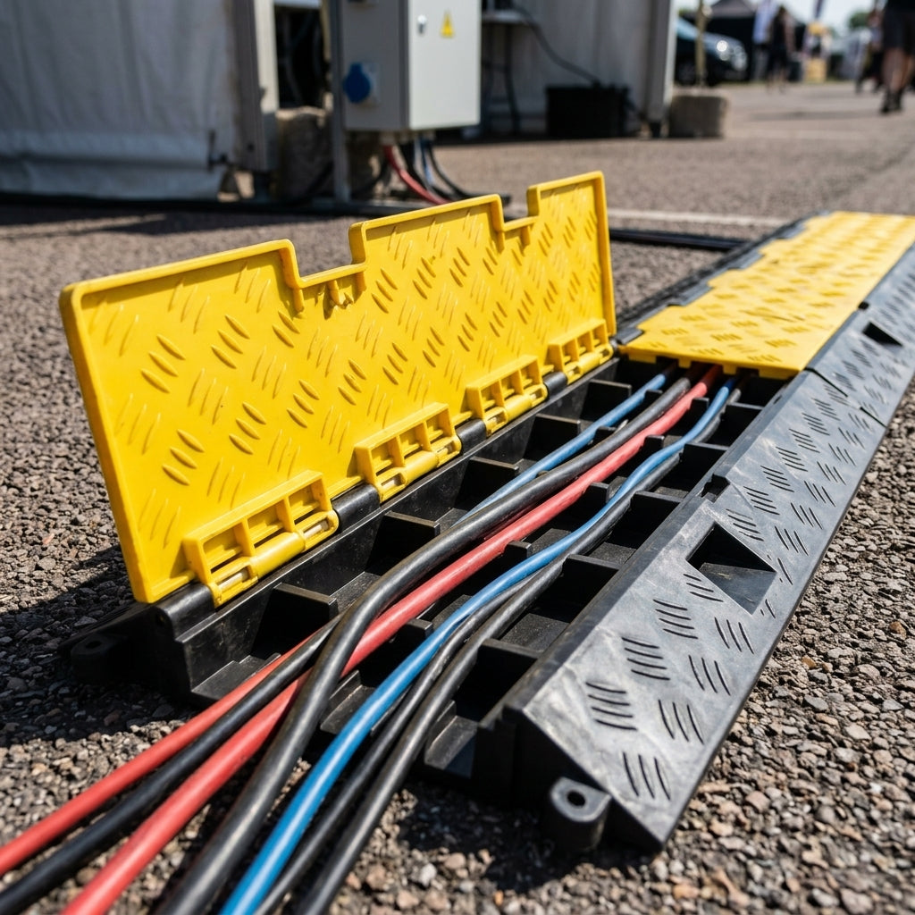 Outdoor Cable Cover 1-5 Channels 70-65mm Width (view 2)