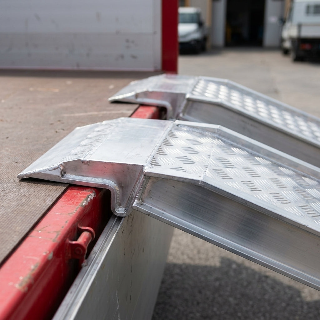 2000mm x 500mm Aluminium Loading Ramps 2450kg Capacity (view 2)