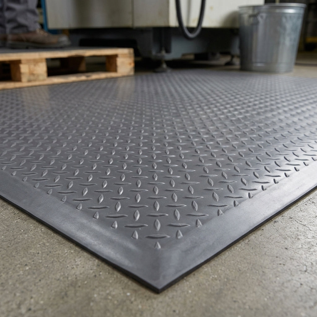 14mm Anti-Fatigue Mat 60/91/122cm Grey (view 2)