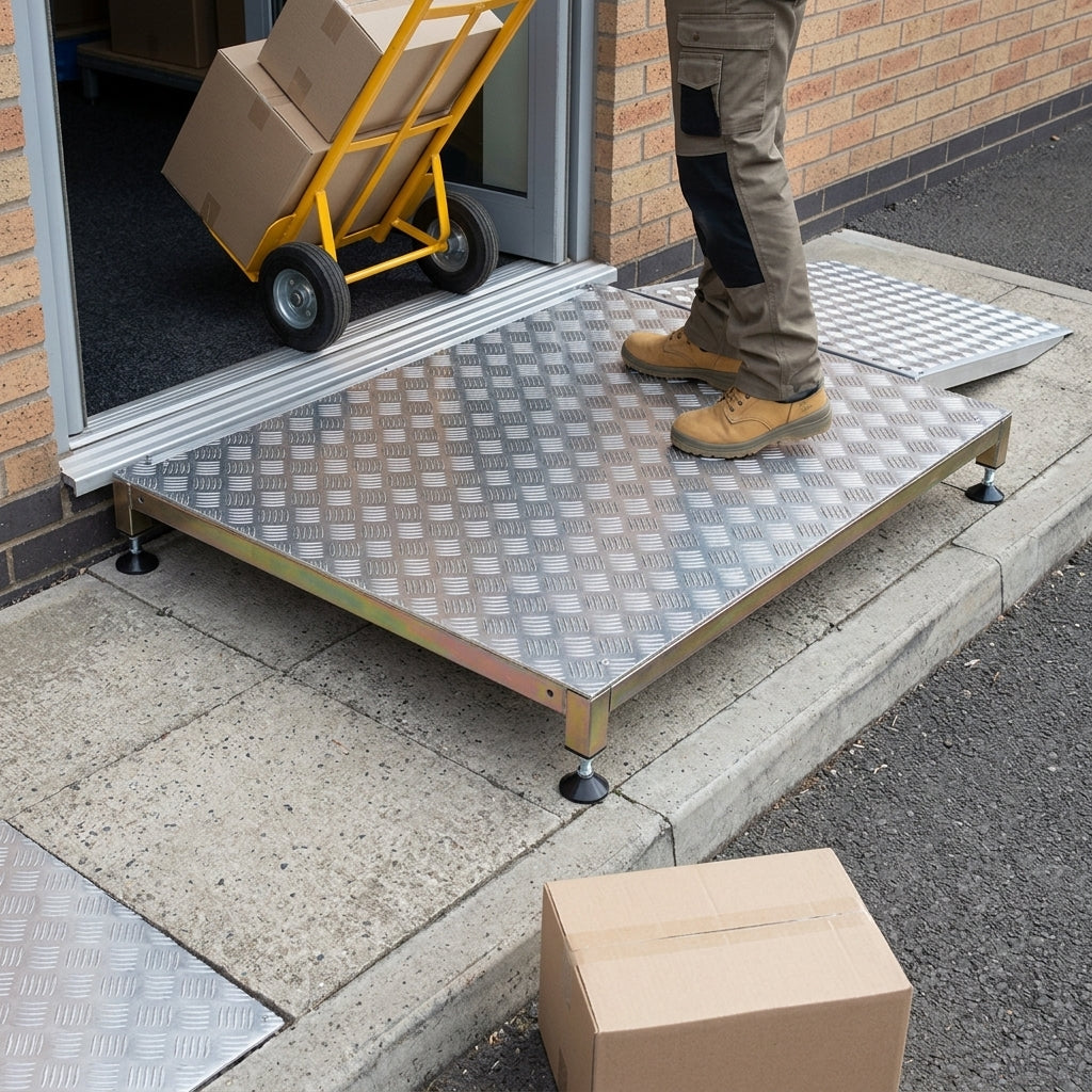 Metal Step Stool / Work Platform
