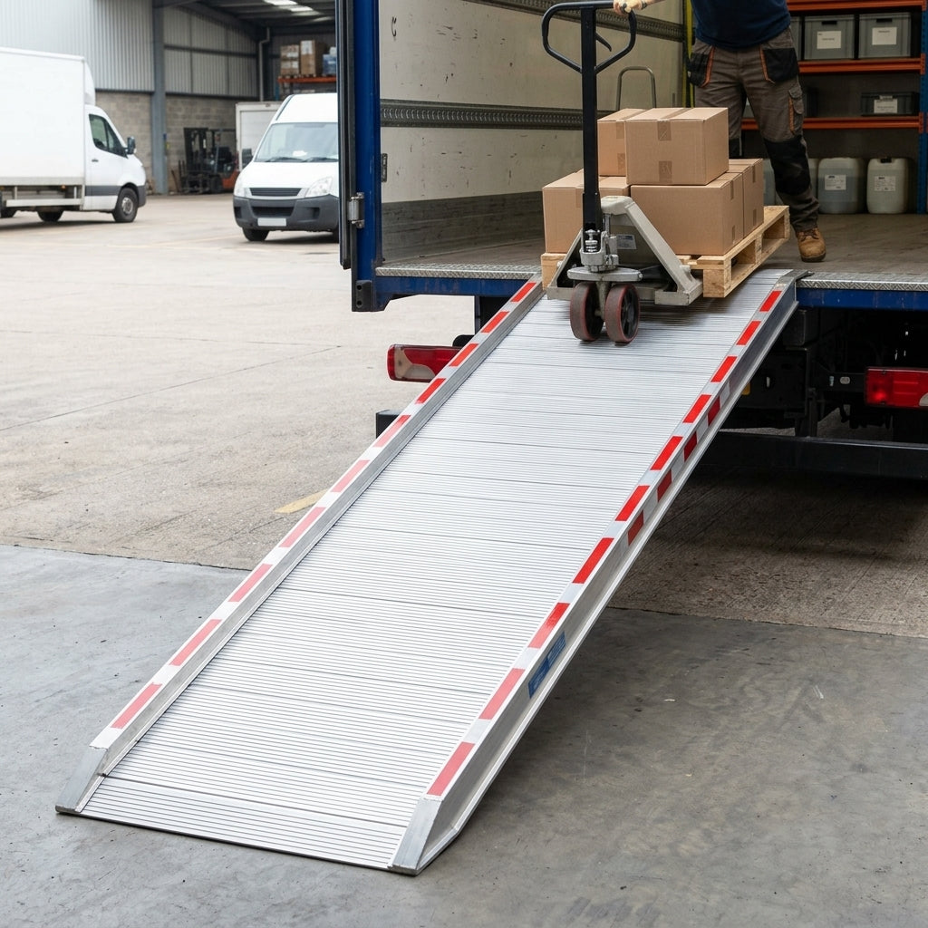 750mm Wide Heavy Duty Truck Ramp 1000kg Capacity