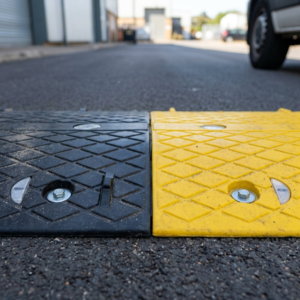 9500mm x 450mm Heavy Duty Speed Bump with Steel Plate (view 2)