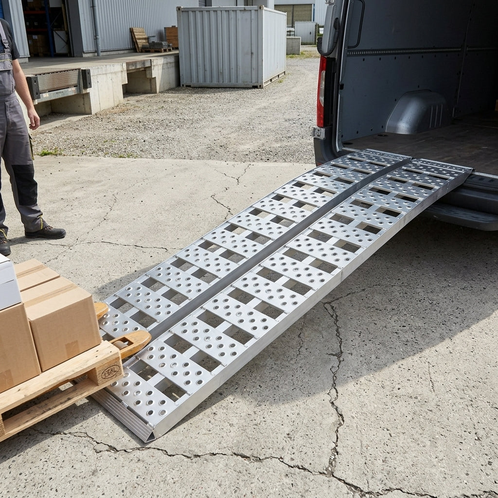 2.3m/3m Aluminium Loading Ramp 1000kg Capacity