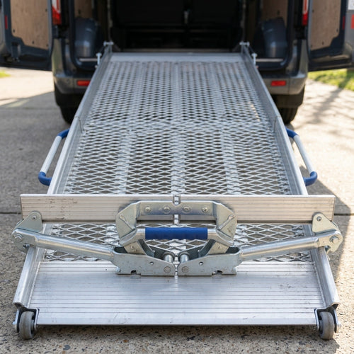 900mm Wide Folding Vehicle Ramp with 400kg Capacity (view 2)