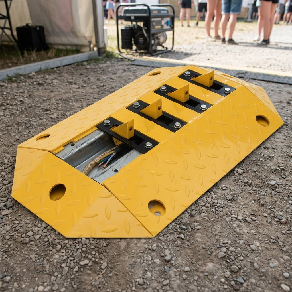 Directional Flow Plate for Traffic Control (view 2)