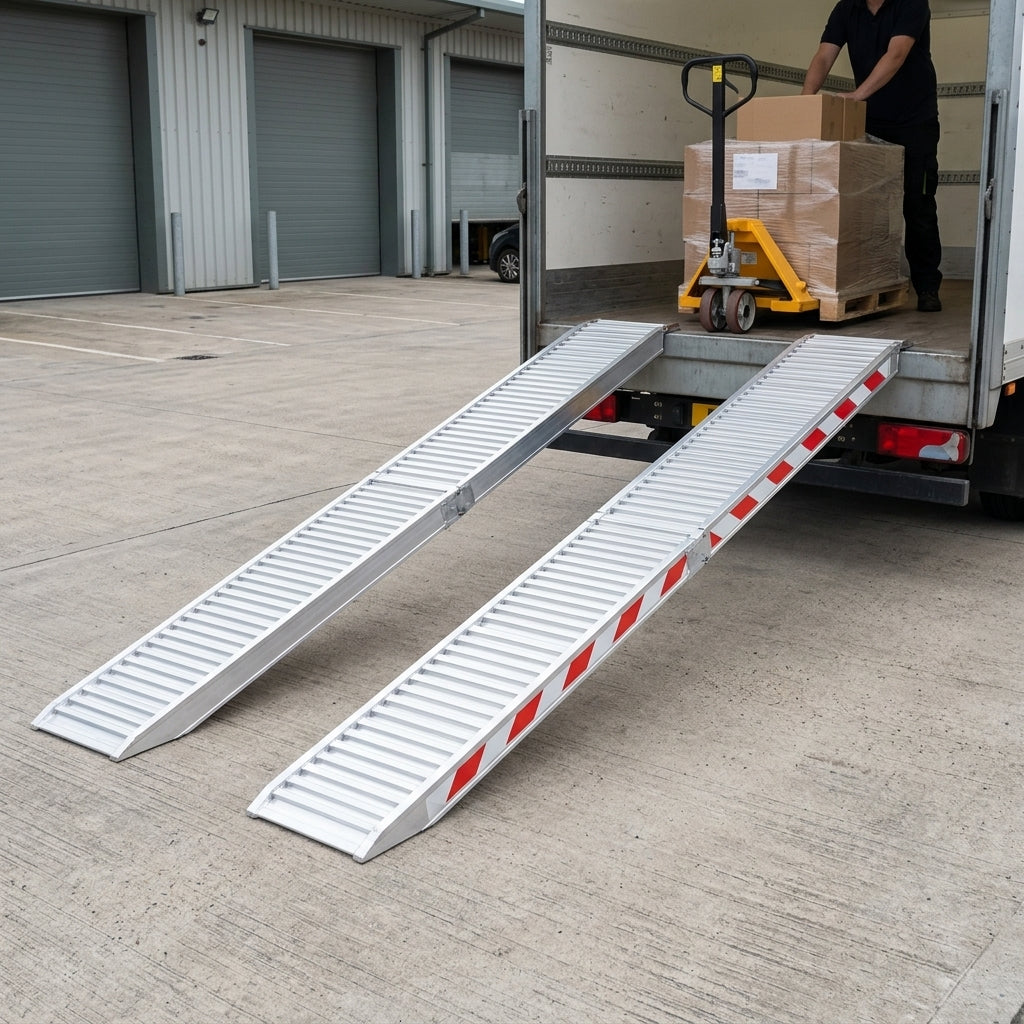 4500mm Aluminium Loading Ramps 1050kg Capacity