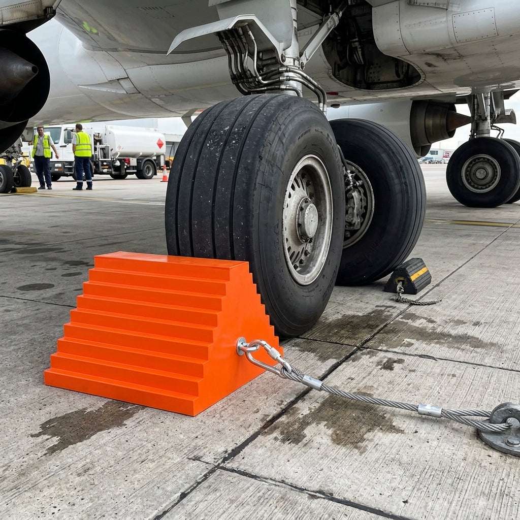 19cm W x 21cm L Wheel Chock