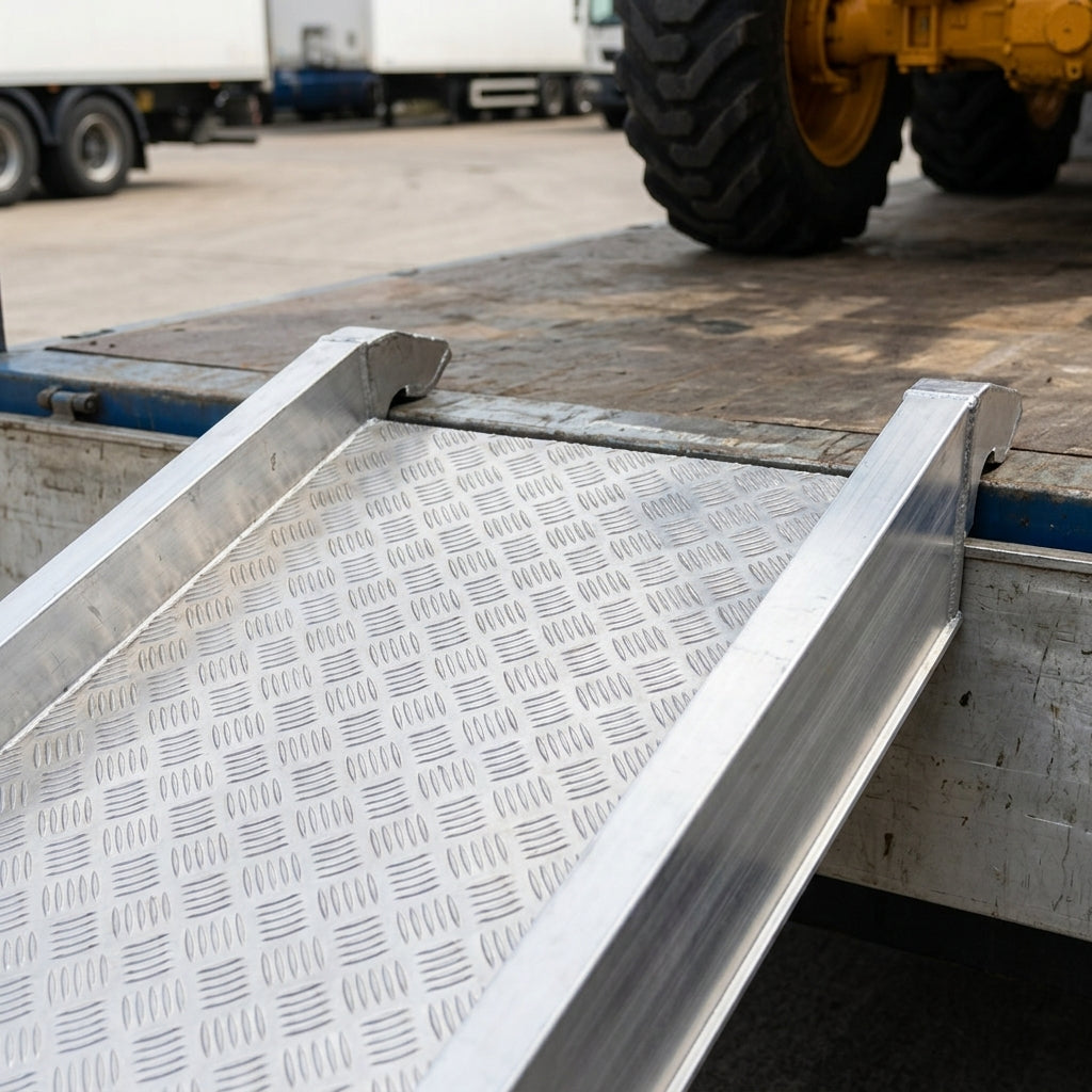 5500mm Aluminium Loading Ramps 6070kg Capacity (view 2)