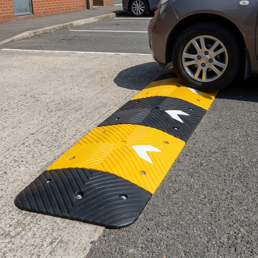 50mm Speed Bump Kit 8.5M with Reflective Chevrons