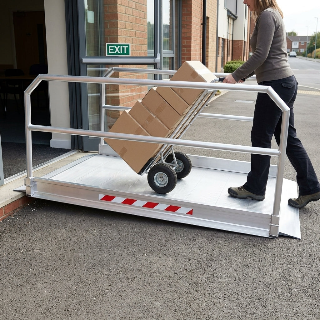 1260mm x 1000mm Vehicle Gangway Non-Slip 4500kg Capacity