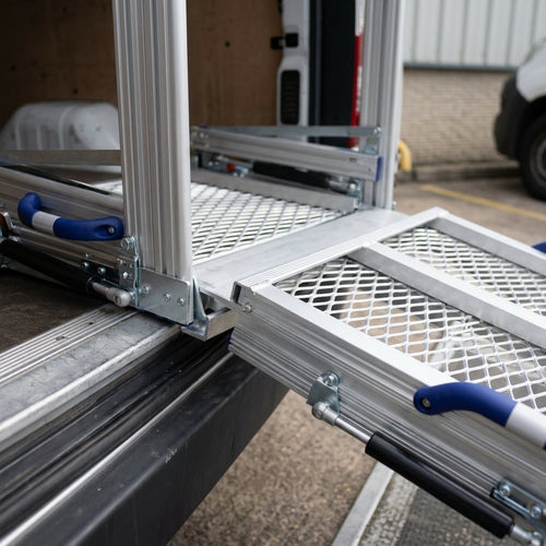 900mm Wide 3 Part Folding Vehicle Ramp (view 2)