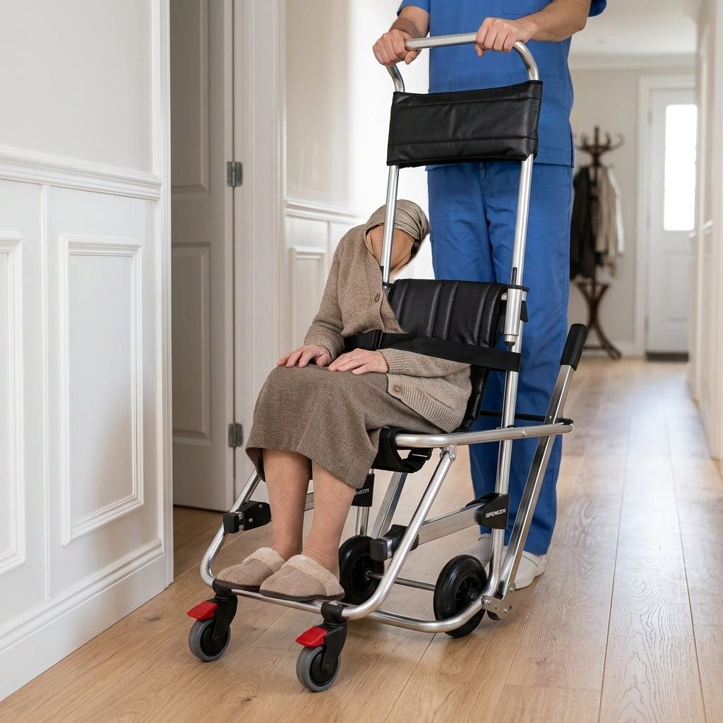 Compact Evacuation Chair for Limited Mobility