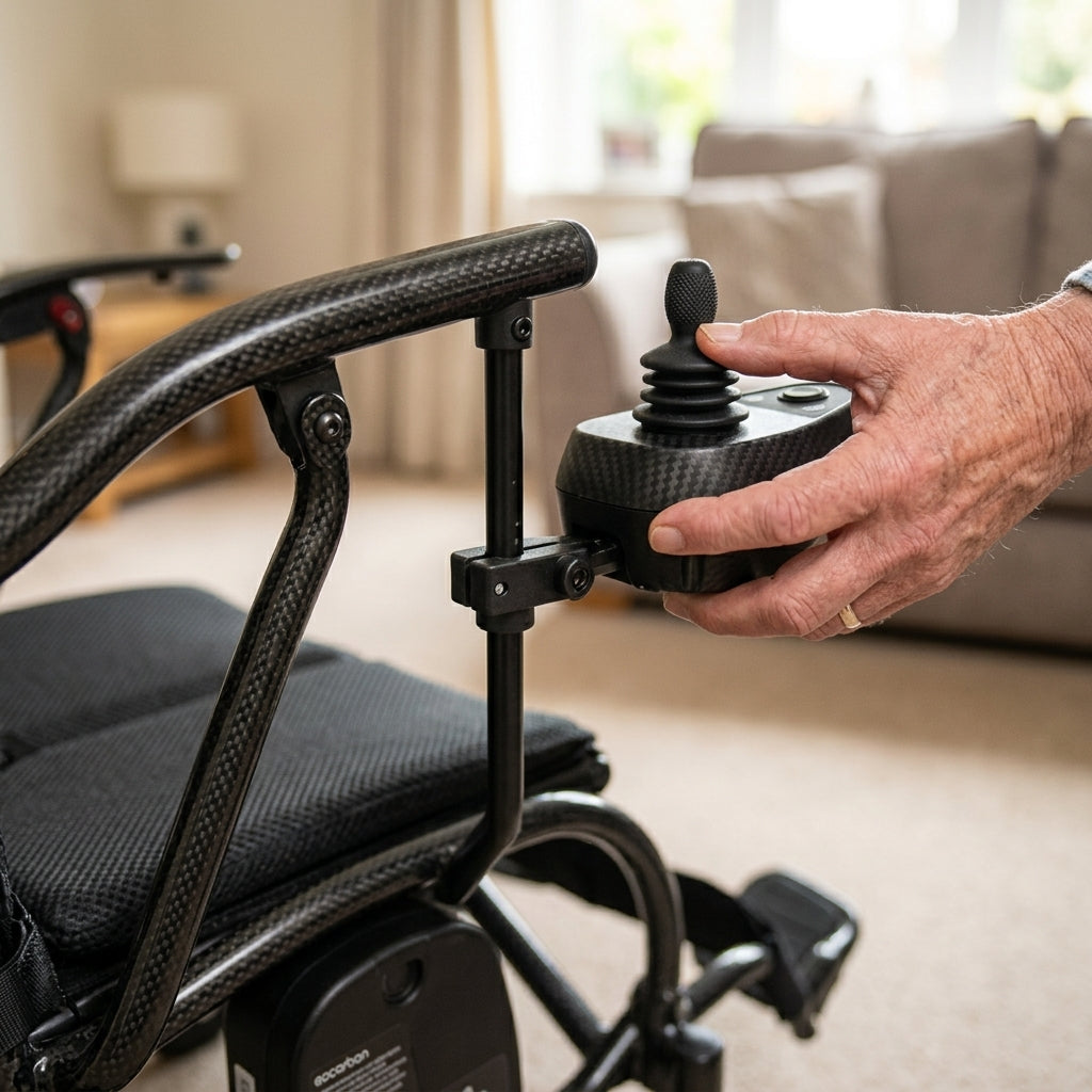 12kg Powerchair Carbon Fibre 9.5 Mile Range (view 2)