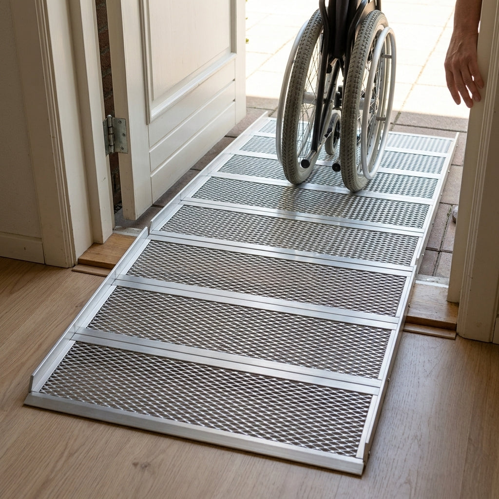 Modular Threshold Ramp Accessories for Enhanced Accessibility