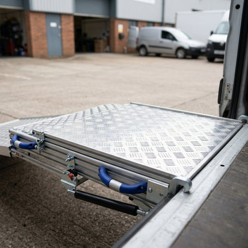 820mm Wide Folding Vehicle Ramp - 400kg Capacity (view 2)