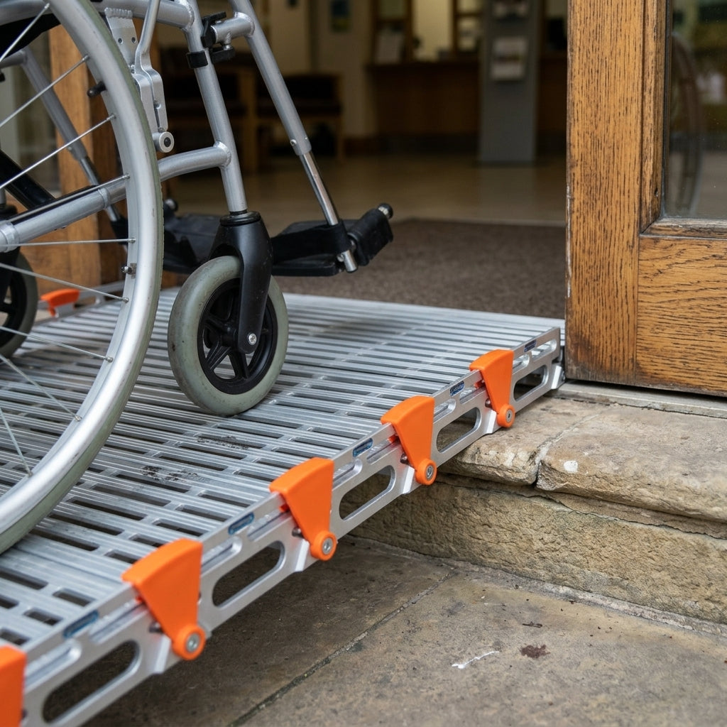 785mm Wide RollAble Ramp for Wheelchair Access (view 2)